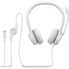 Logitech H390 Stereo Off-White