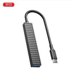 XO HUB014B  USB Tip-C Multi Hub 4in1