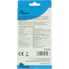 Inter-Tech Argus H-428 USB Tip-C Hub