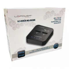 LC-Power NVMe SSD Docking Station LC-DOCK-M2-NVME