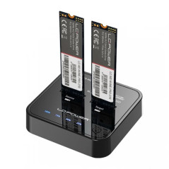 LC-Power NVMe SSD Docking Station LC-DOCK-M2-NVME