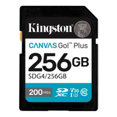 Kingston Canvas Go! Plus SDG4/256GB
